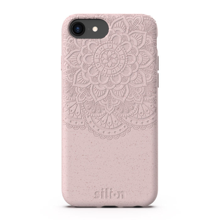 Mandala Eco Környezetbarát iPhone SE / 8 / 7 / 6s / 6 Telefontok | Rózsaszín
